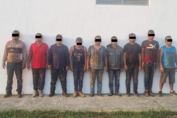 Obtiene FGR vinculación a proceso de nueve personas detenidas con armamentos en Mazapa Dr Madero, Chiapa