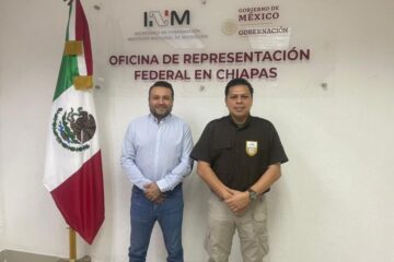 Fiscalía de Chiapas e INM acordaron reforzar acciones en atención a la población migrante