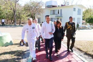 Gobernador Rutilio Escandón y comandante de la 7ª. Región Militar conmemoran 110 aniversario del Ejército Mexicano