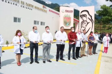 Rutilio Escandón inaugura Clínica para la Atención de Parto Humanizado en beneficio de mujeres de la zona Norte
