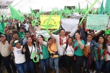 Desde Palenque Jorge Luis Llaven Abarca ratifica compromiso de fortalecer la 4T