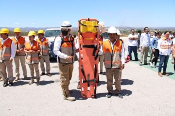 Simulacro con hipótesis de sismo Magnitud 8.2