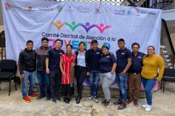 Cecilia López Sánchez toma protesta como Presidenta del Comité Distrital de Atención a la Juventud en Las Margaritas