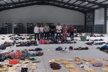 FGE realiza destrucción de 256 indicios y 4 mil 769 objetos asegurados en la región Fronterizo Costa