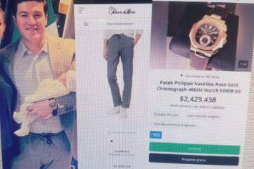 Ni es cualquier cordón, ni es cualquier reloj el que porta el gobernador de Nuevo León, Samuel García