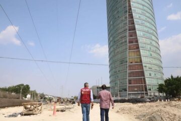 Recorre Ángel Torres Paso a Desnivel Torre Chiapas