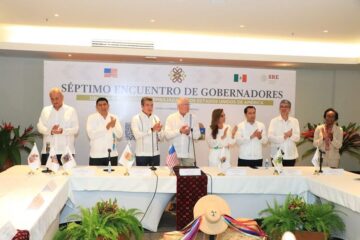 En Chiapas, Rutilio Escandón encabeza Encuentro de Gobernadores del Sur Sureste con la Embajada de EUA