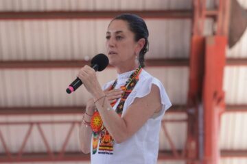 “Migrantes con Claudia”, una de las organizaciones que verá Sheinbaum en Denver