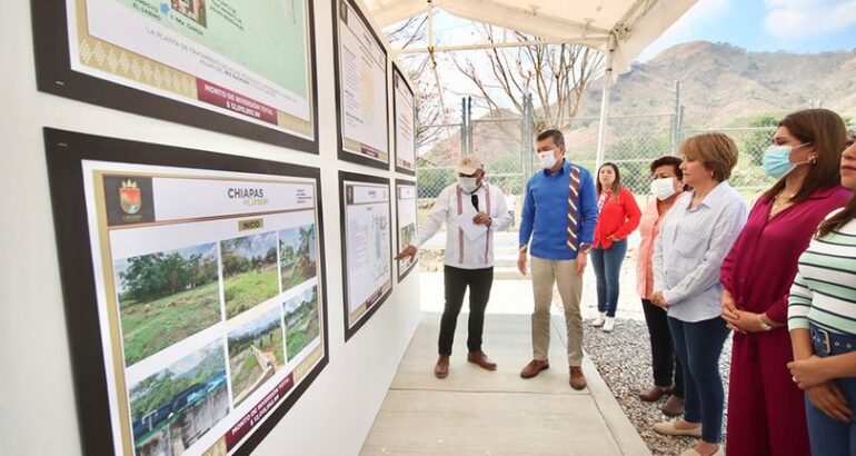 Beneficia Rutilio Escandón a localidad Jesús María Garza, Villaflores, con Planta de Tratamiento de Aguas Residuales