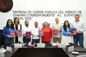 Entrega Javier Jiménez Cuenta Pública Estatal 2022