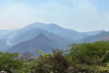 Las altas temperaturas y la mala  calidad del aire  en Chiapas se debe a los númerosos incendios forestales que se registran en la entidad y  que son imposibles de combatir