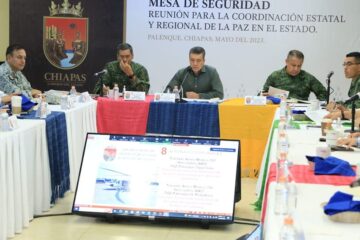 Desde Palenque, Rutilio Escandón pide a la población reforzar medidas preventivas ante lluvias