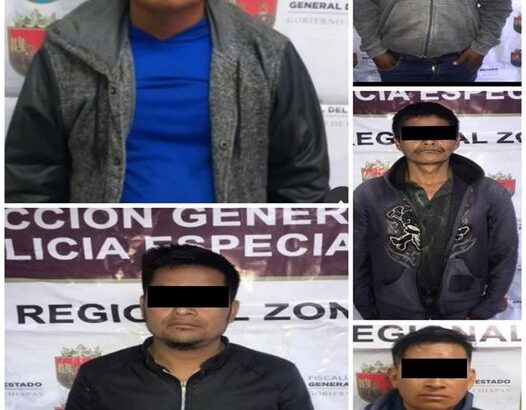 Sentencia contra cinco personas por Homicidio Calificado de Policía Municipal en San Juan Cancuc