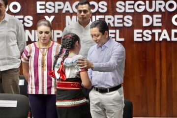 Reconoce Llaven Abarca visión del gobernador de impulsar programas en materia de prevención de violencia y embarazos en adolescentes