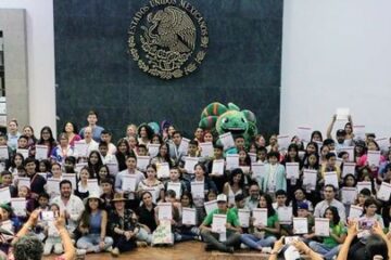 Niño de Villaflores representa a Chiapas en el Encuentro Nacional de Impulsores.