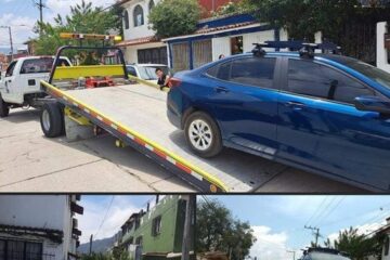 Recuperan auto robado en San Cristóbal