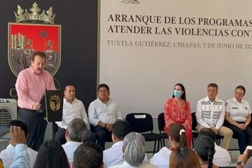 Mariano Rosales participa en Arranque de Programas para Prevenir y Atender Violencia contra Mujeres