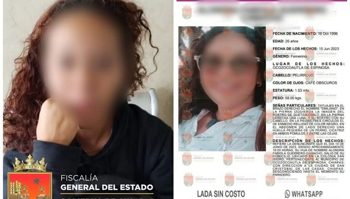 Localiza FGE a Alondra, reportada como no localizada en Ocozocoautla