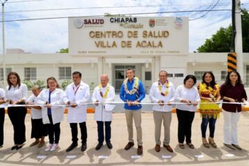 Rutilio Escandón beneficia a habitantes con la reconversión del Centro de Salud Villa de Acala