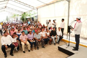 Inaugura Rutilio Escandón pavimentación de calles en Nueva Jerusalén y Jardines del Norte