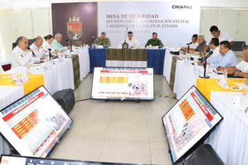 Desde Tapachula, Rutilio Escandón exhorta a atender recomendaciones preventivas ante lluvias