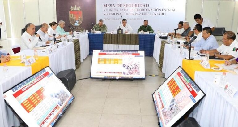 Desde Tapachula, Rutilio Escandón exhorta a atender recomendaciones preventivas ante lluvias