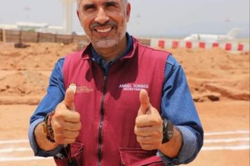 Avanza construcción del Hangar de carga y plataforma en el Aeropuerto AAC: Ángel Torres