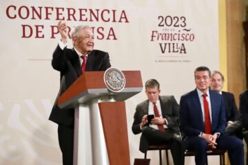 En Conferencia Matutina, Rutilio Escandón agradece al presidente AMLO por beneficios del Tren Maya