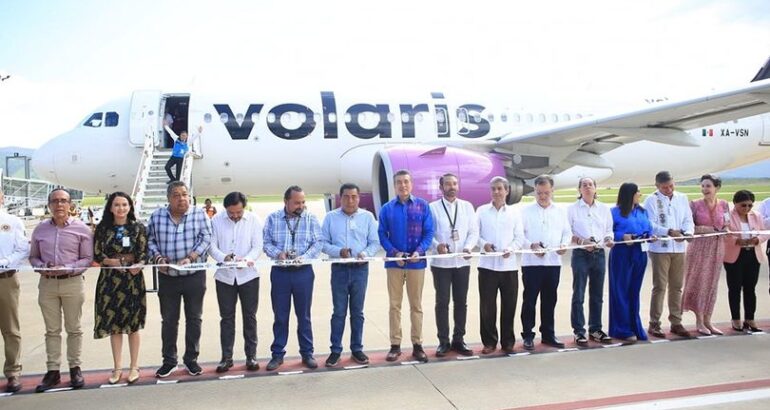 Encabeza Rutilio Escandón inicio de operaciones del vuelo Tuxtla Gutiérrez-Mexicali