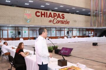 Convoca Rutilio Escandón a integrantes de su Gabinete a continuar dinámica de trabajo en beneficio de Chiapas