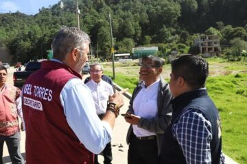 Anuncia Ángel Torres próxima construcción del Mercado Las Flores, en Zinacantán