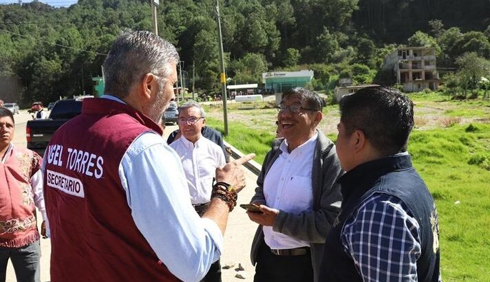 Anuncia Ángel Torres próxima construcción del Mercado Las Flores, en Zinacantán