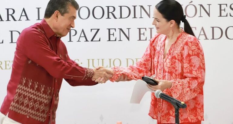 Reconoce Rutilio Escandón trabajo a favor de la seguridad y el bienestar de las mujeres y niñas
