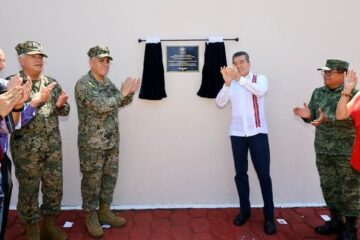 Rutilio Escandón fortalece infraestructura de la Base Aeronaval en Tapachula
