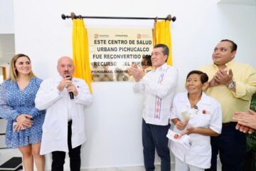 En marcha reconversión del Centro de Salud Urbano Pichucalco; lo inaugura Rutilio Escandón