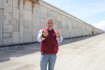 Se trabaja en tiempo y forma en el paso a desnivel y puente de acceso al nuevo hospital del IMSS: Ángel Torres