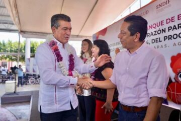 Gran visión del gobernador Rutilio Escandón al impulsar programas que garanticen la educación: Llaven Abarca