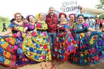 Seguimos construyendo obras en beneficio de las familias chiapanecas: Ángel Torres
