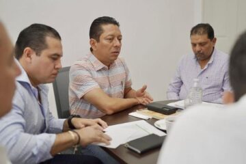 Se reúne Llaven Abarca con líderes del PVEM en Chiapas