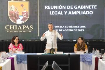 Rutilio Escandón destaca participación de la juventud en el desarrollo de Chiapas