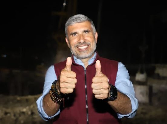 Se trabaja día y noche en la construcción del Paso a Desnivel Torre Chiapas: Ángel Torres