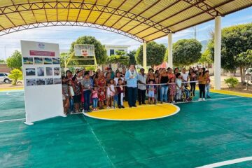 Alcalde Mariano Rosales entrega cancha y domo en colonia Manuel Velasco Coello