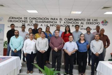Villaflores realiza capacitación para el cumplimiento de obligaciones de transparencia