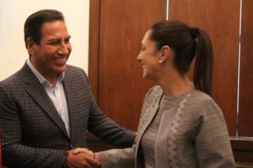 Eduardo Ramírez reconoce a ClaudiaSheinbaum por su victoria como coordinadora nacional de la cuarta transformación