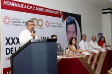Inaugura Javier Jiménez Semana de la Contaduría Pública