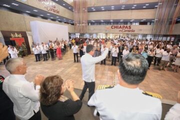 Chiapas camina orgulloso con los principios de igualdad e independencia de la patria mexicana: Rutilio Escandón