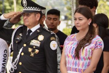 SENADORA SASIL DE LEÓN ACOMPAÑA AL GOBERNADOR RUTILIO ESCANDÓN EN EL DESFILE CÍVICO MILITAR