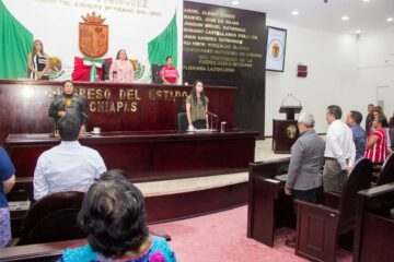 Aprueba Congreso de Chiapas inscribir en muro de honor la leyenda: “2023 Año del Bicentenario del Heroico Colegio Militar”