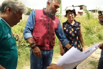Anuncia Angel Torres inversión de 10 mdp en pavimentación en colonia Sahop, en Tuxtla