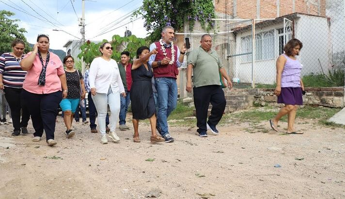 Impulsa Ángel Torres construcción de importante vialidad en colonia Paulino Aguilar, en Tuxtla